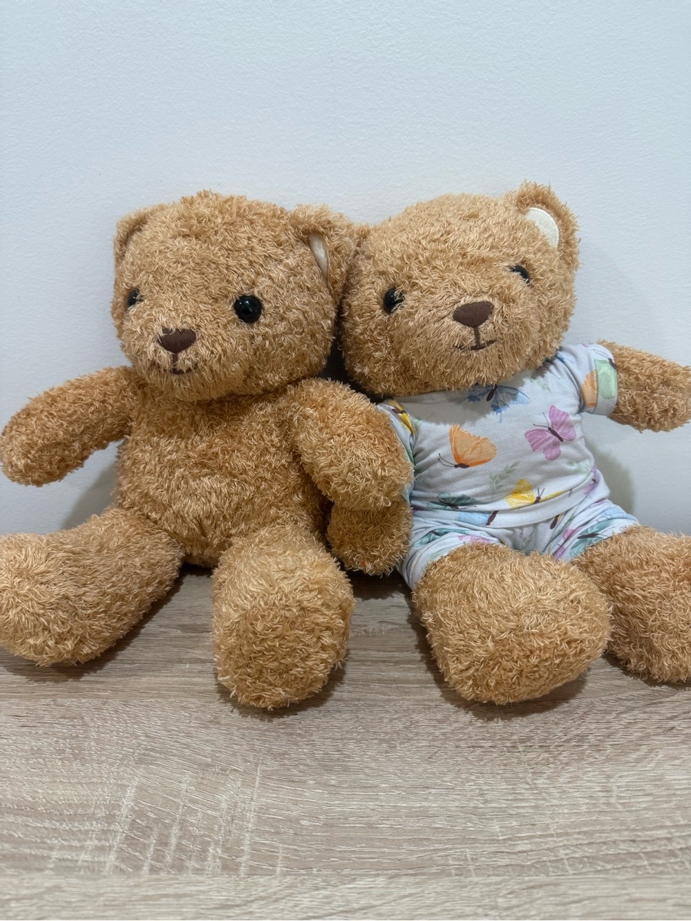 Zip N Bear Zippy The Bear Sensory Plush Lot of 2 Curly Teddy Stuffed Animal 13"